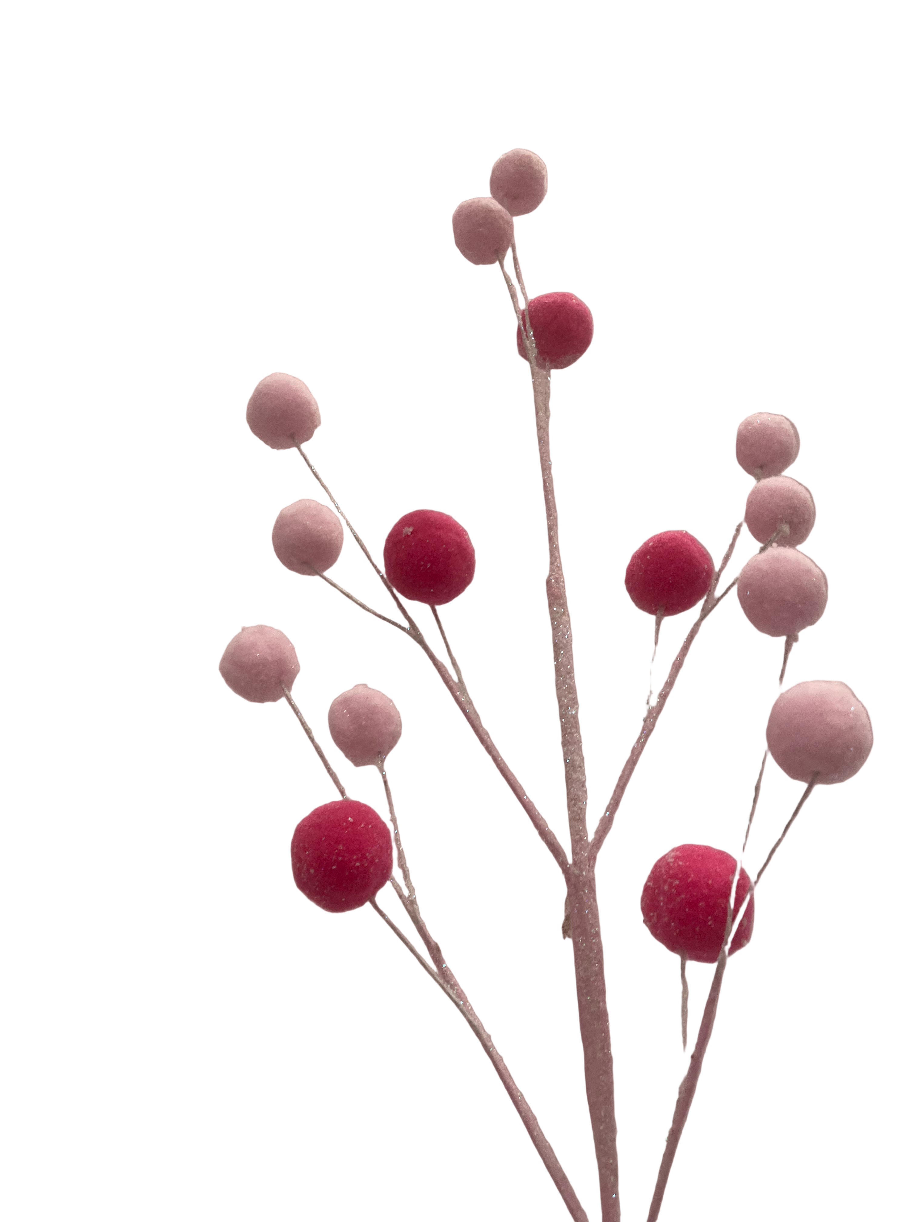 23” Pink mixed ball spray