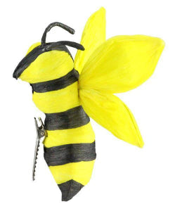 5"W X 4"L X 3"H HONEY BEE W/CLIP