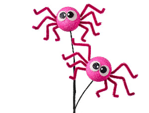 21" Pink Spider Spray