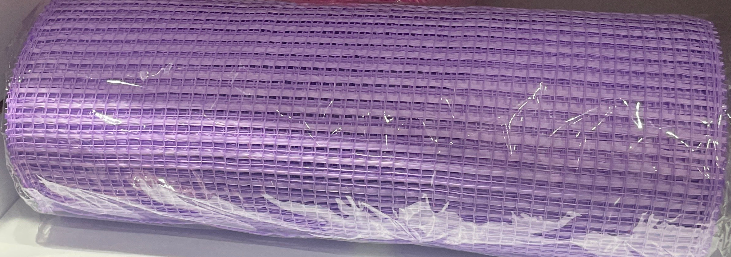 Lavender Deco Poly Mesh 10”x10 yds.