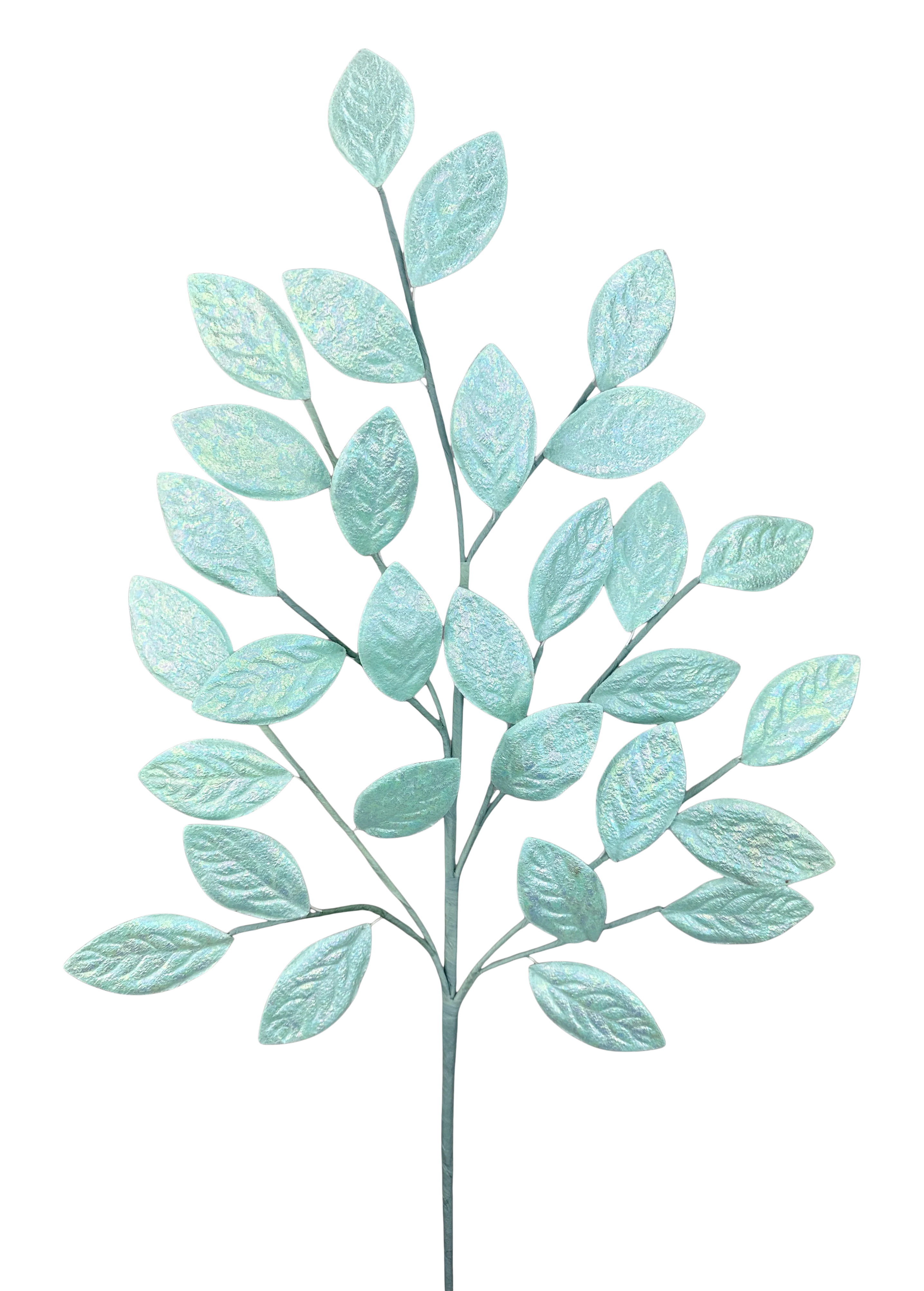 Mint Glossy Leaves Spray