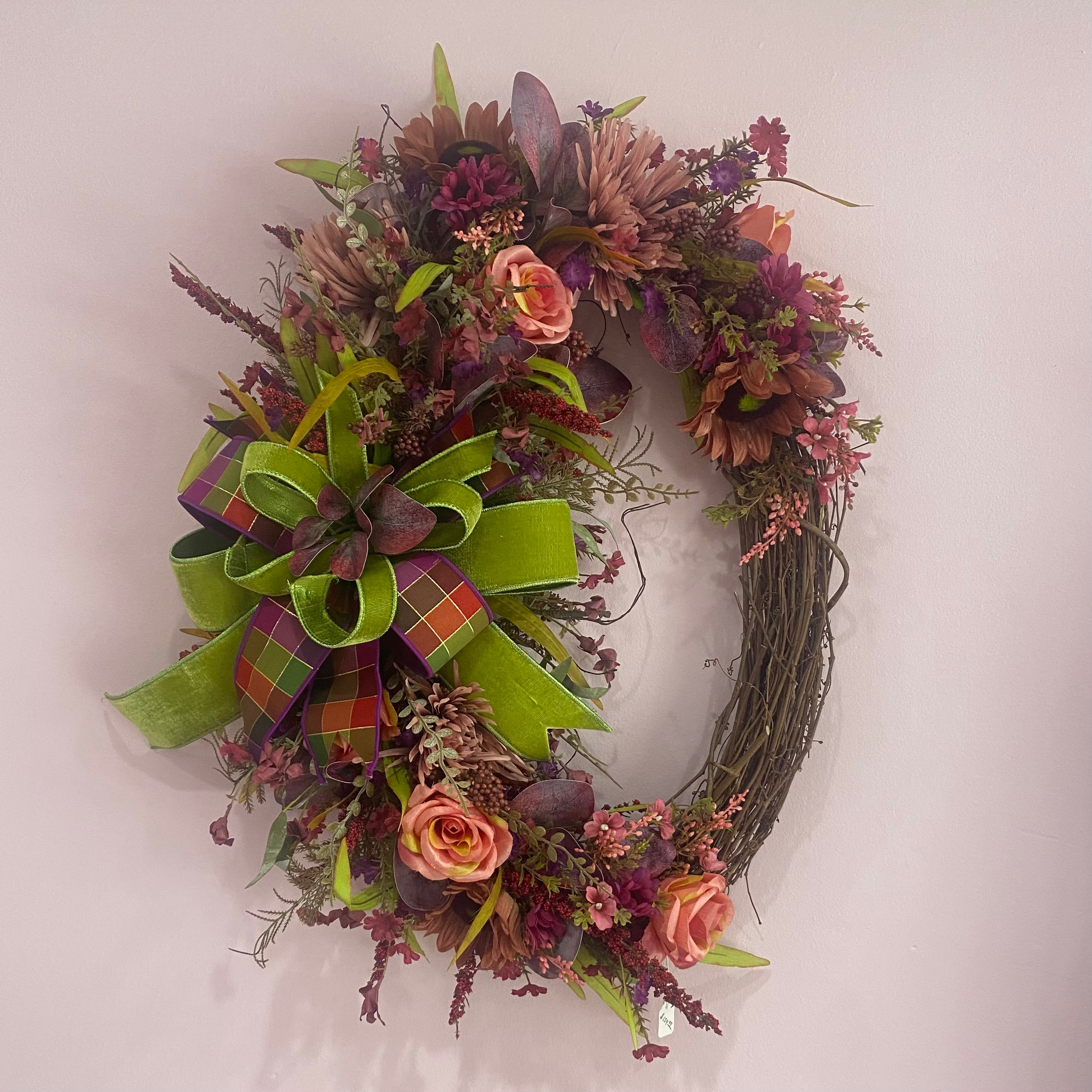 Handmade Fall Wreath