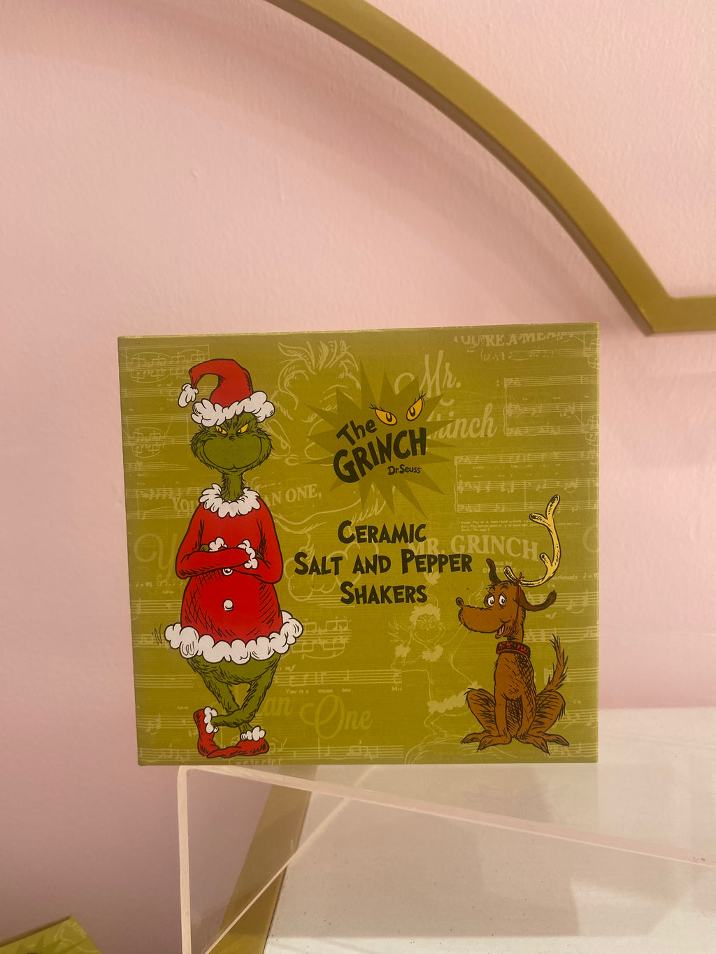 The Grinch ceramic salt & pepper shakers