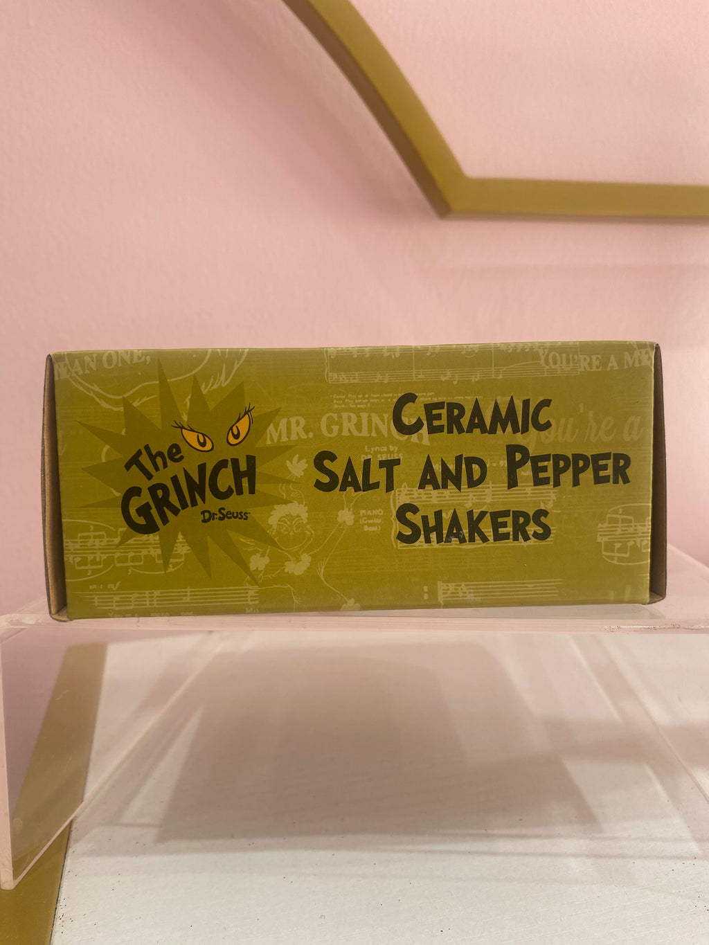 The Grinch ceramic salt & pepper shakers