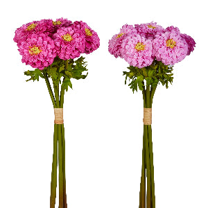22" Pink Zinnia Bundle Your Choice Price is per Bundle (Pick one)